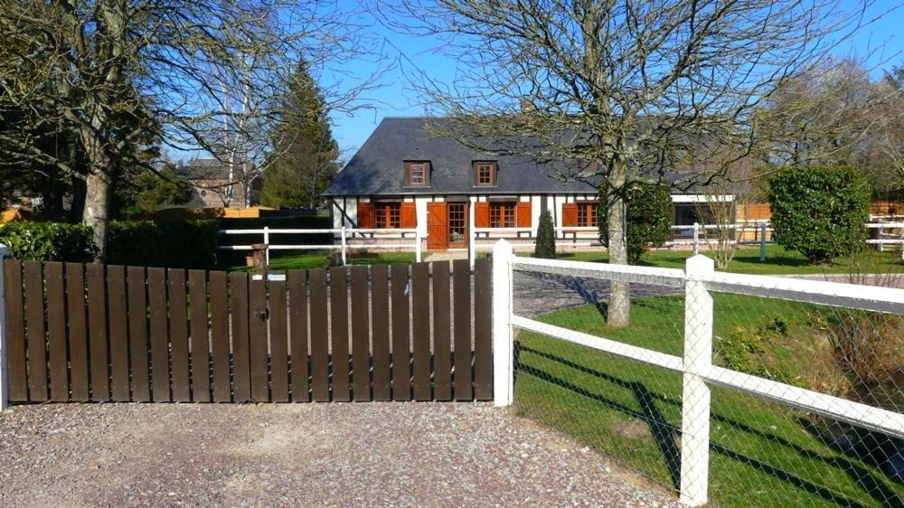 Ferienwohnung Le Pressoir Beaumesnil  Exterior foto