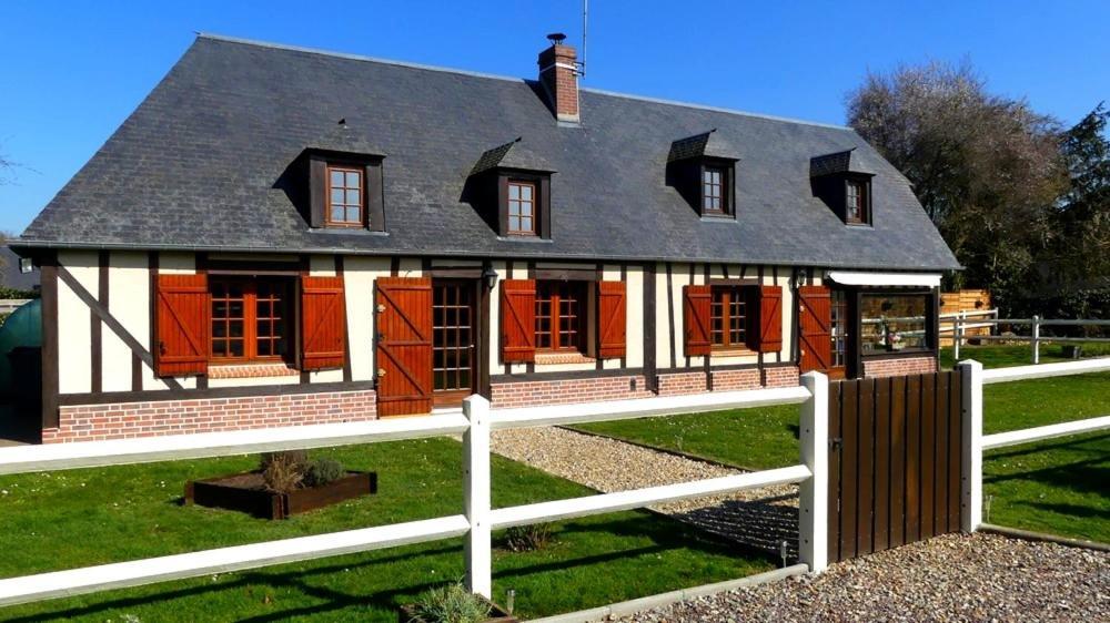 Ferienwohnung Le Pressoir Beaumesnil  Exterior foto